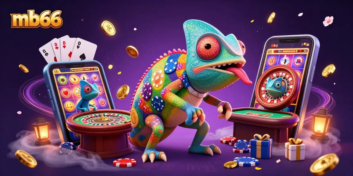 mb66 - Trải nghiệm chơi cá cược an toàn và hấp dẫn cùng chameleon chủ sòng bạc màu sắc