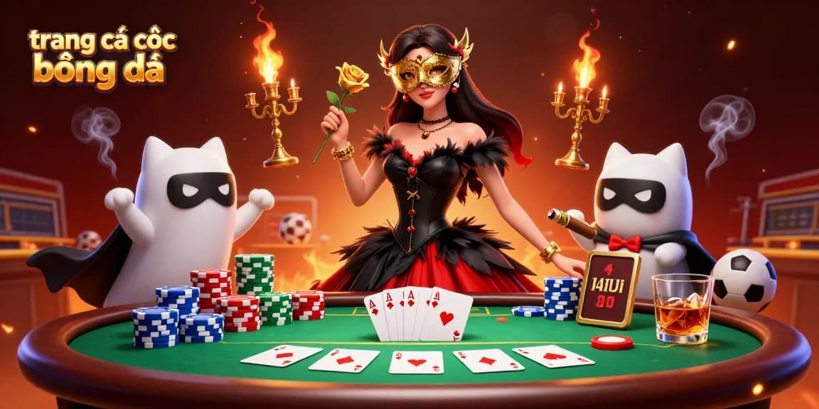Engage in thrilling action at trang cá cược bóng đá with a captivating 3D illustration of a majestic casino scene.