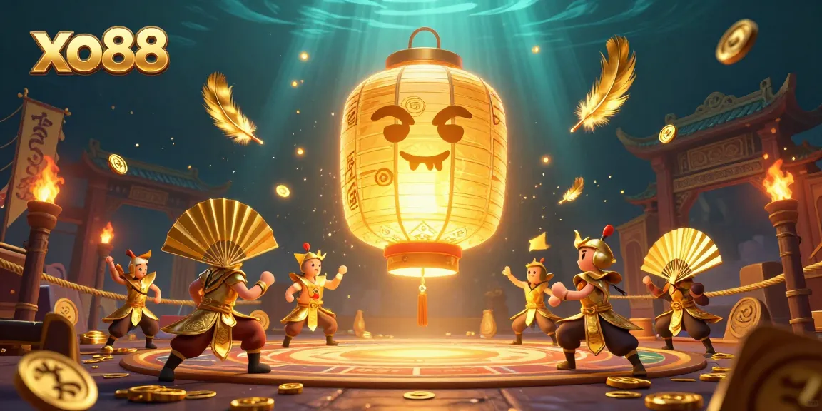 Experience the excitement of xo88 in this vibrant casino scene with magical elements and rich details.