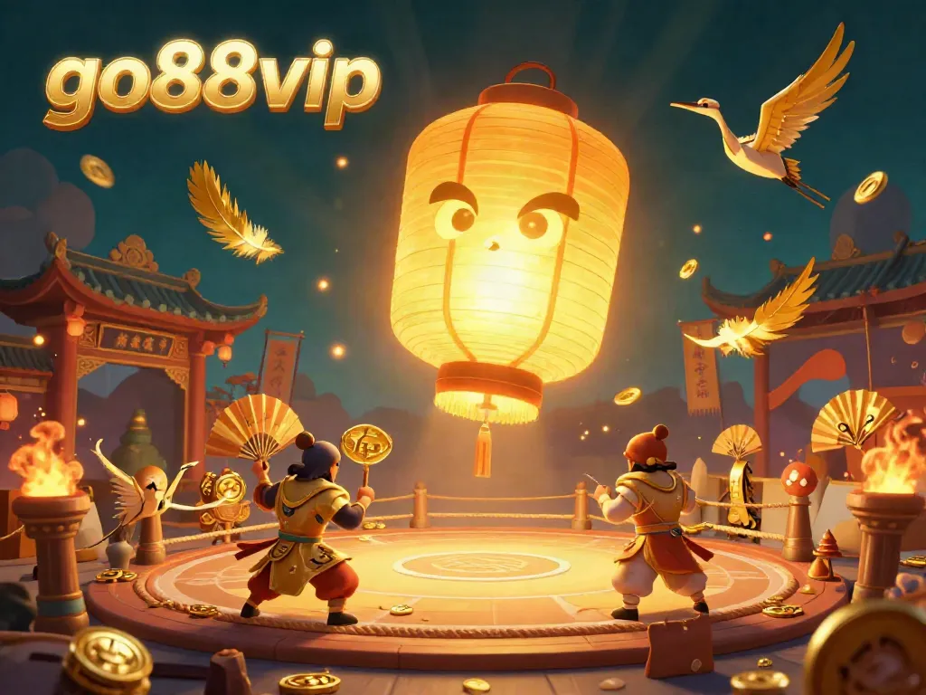 Experience the vibrant night market casino game action with go88vip's charming golden lantern spirit and exciting gaming elements.