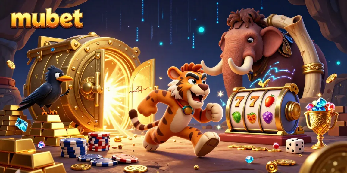 Win big with mubet at our prehistoric casino featuring unique stone poker chips!